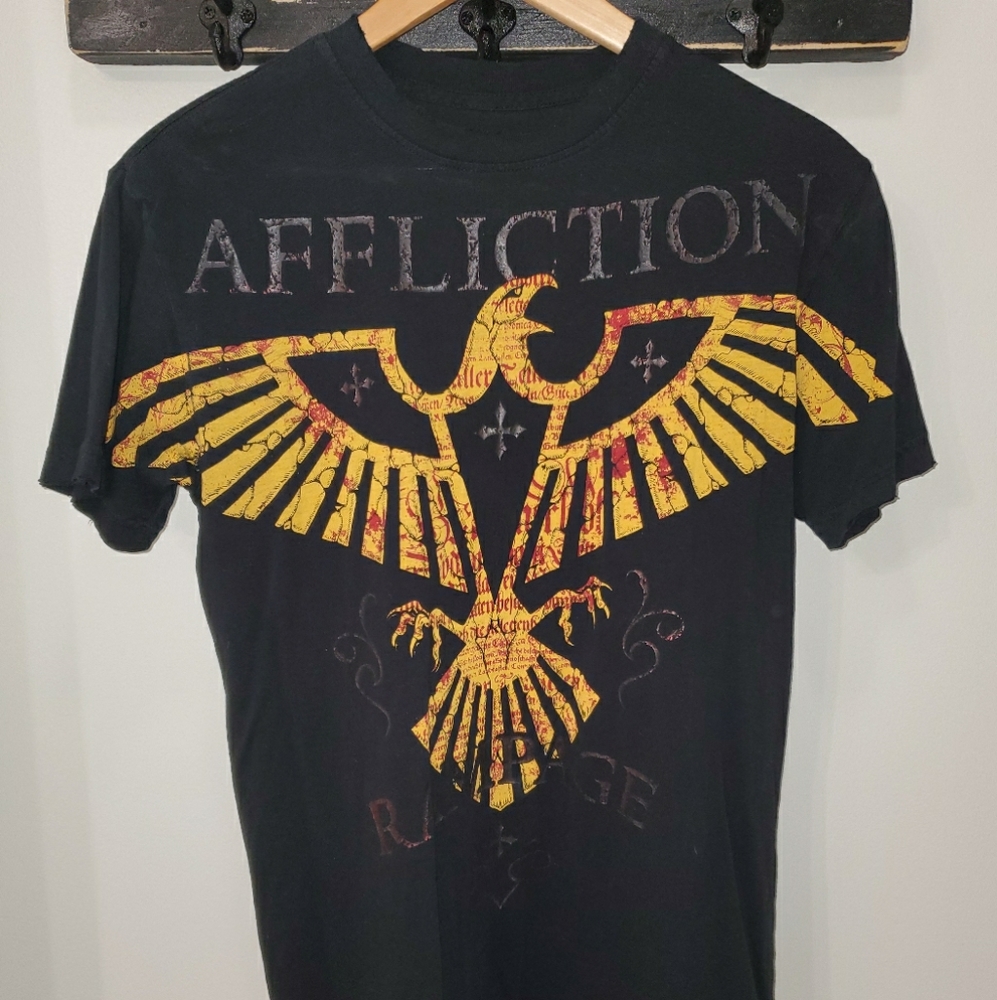 Affliction mens tshirt